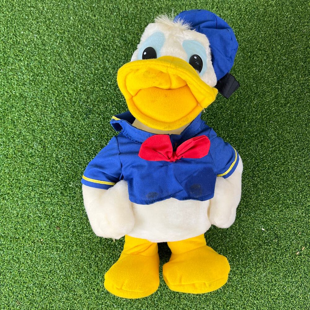 VTG Worlds of Wonder Disney Little Boppers Donald Duck Interactive Plush Toy